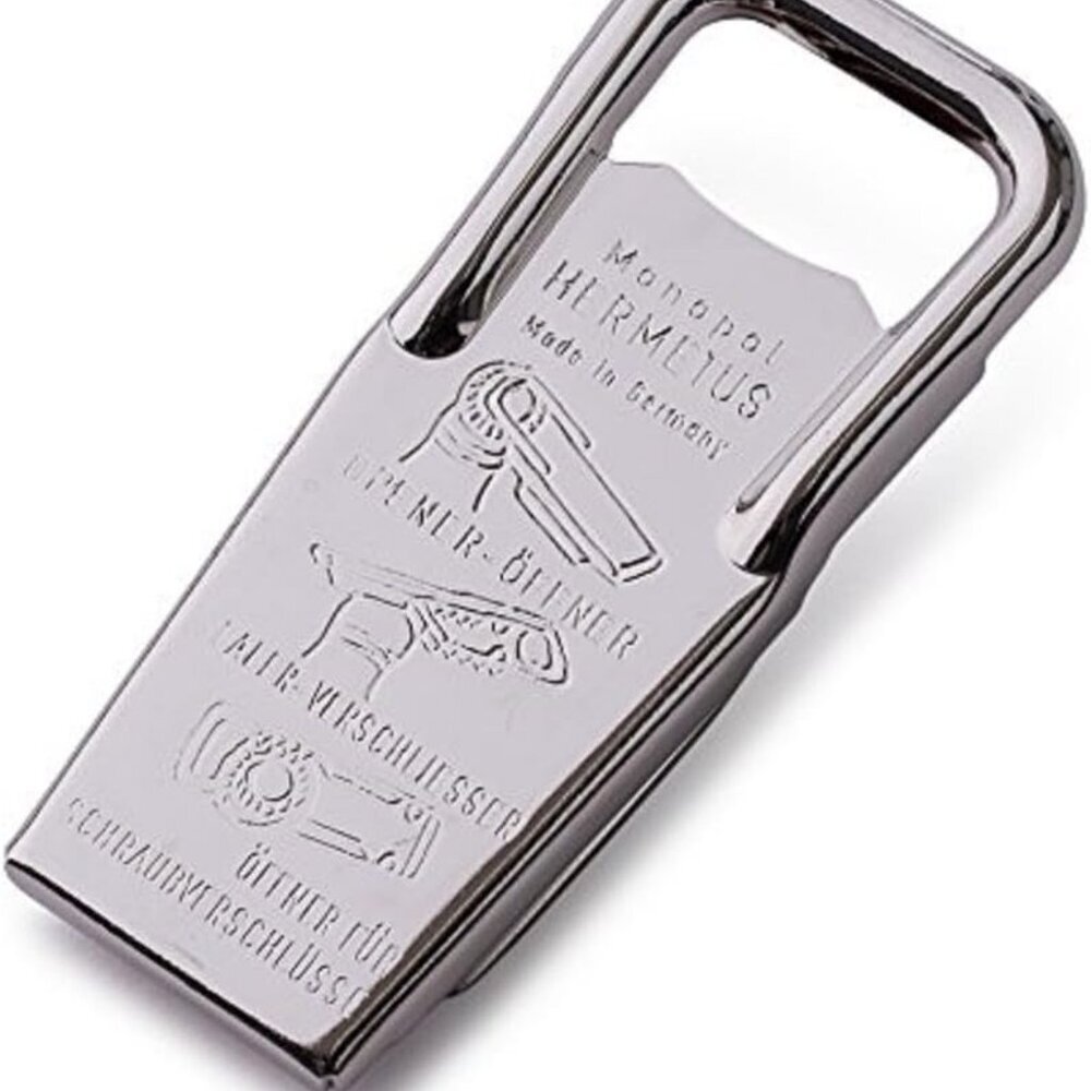 Germany Hermetus Steel 3-in-1 Resealer Beer Bottle Opener